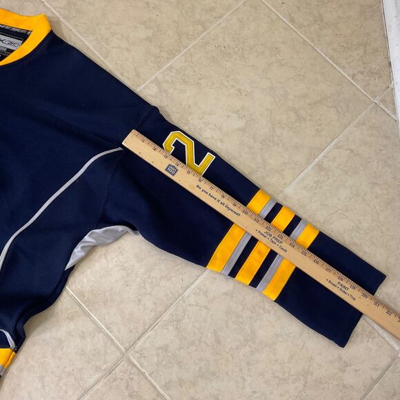 Buffalo Sabres Jersey Mens 50/ US  size 2XL Blue NHL Hockey 26 Fan Hard Reebok - Picture 9 of 10